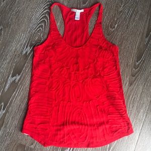 Medium red racerback tank by MNG by Mango